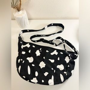 Cow Print Sling Bag